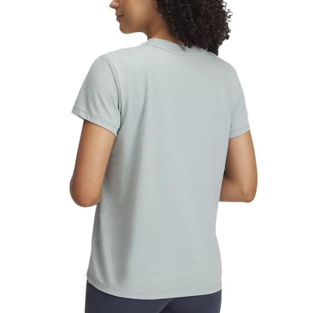 Camiseta Under Armour Off Campus Verde Claro, Mujer ver 2