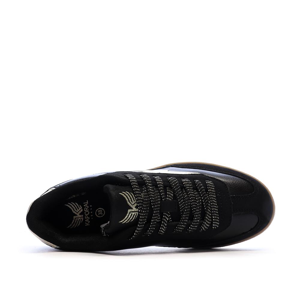 Baskets Noir Femme Kaporal Seven vue 4