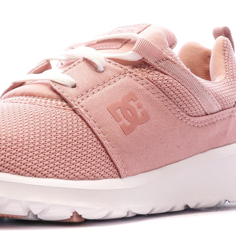 Baskets Roses Femme DC Shoes Heathrow vue 7