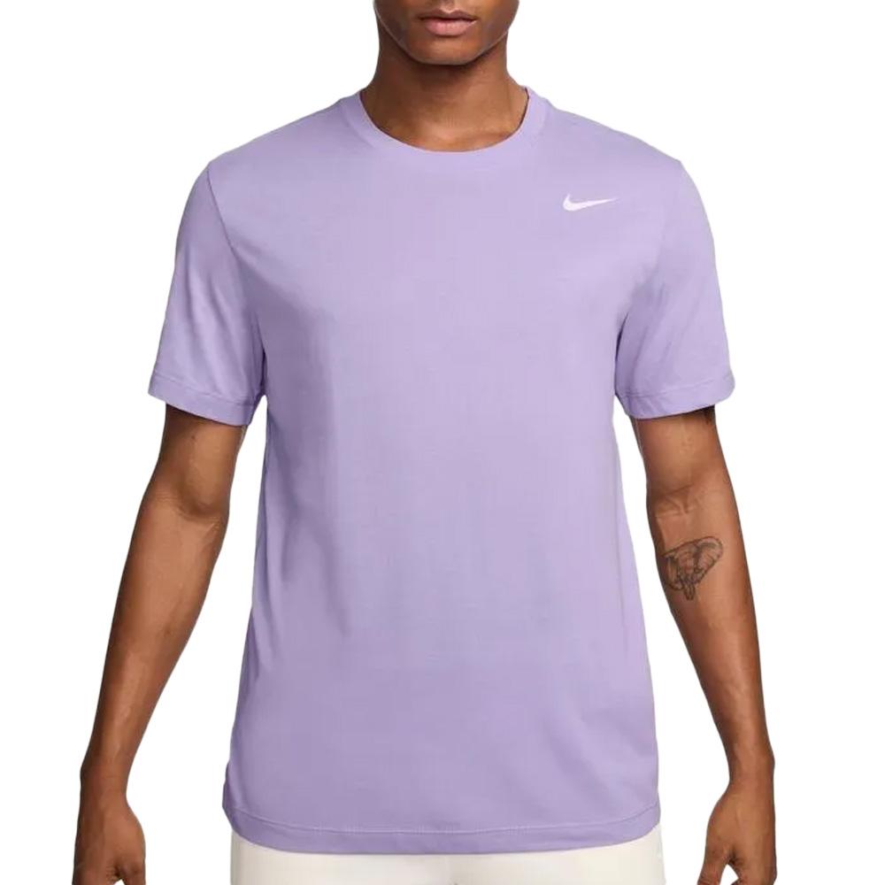 T-shirt Violet Homme Nike Solid pas cher