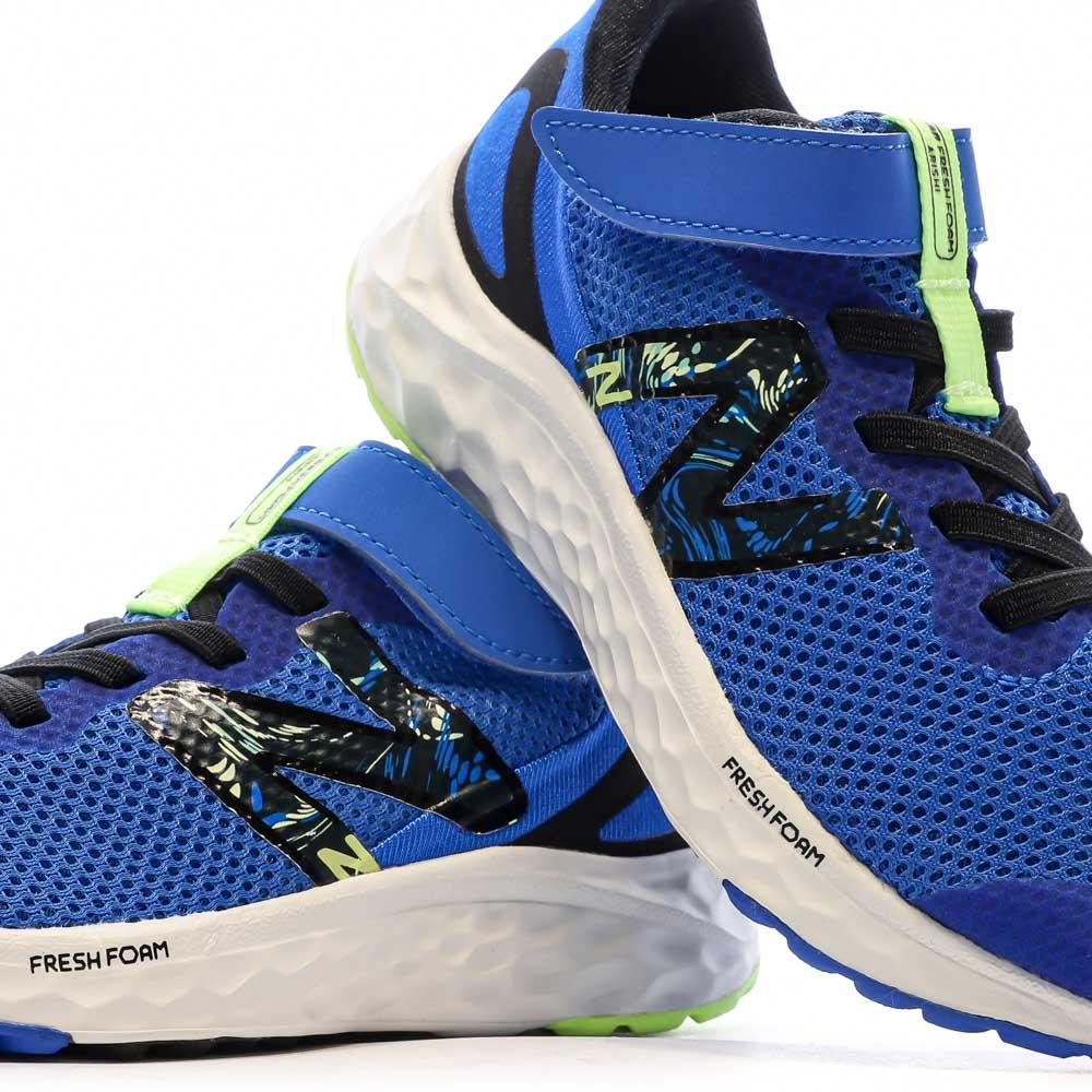 Baskets Bleu Garçon New Balance Arishi vue 7