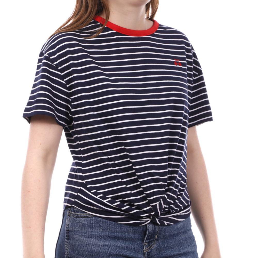 T-Shirt Marine Femme Stitch & Soul pas cher