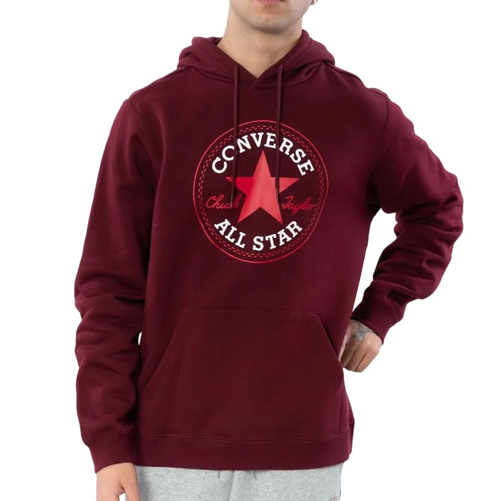 Sweat Bordeaux Homme Converse Vintage pas cher