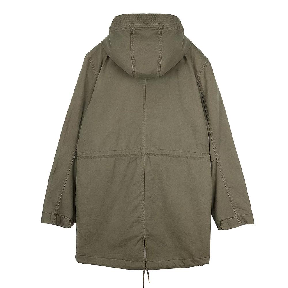 Parka Kaki Homme Teddy Smith Pazo vue 2