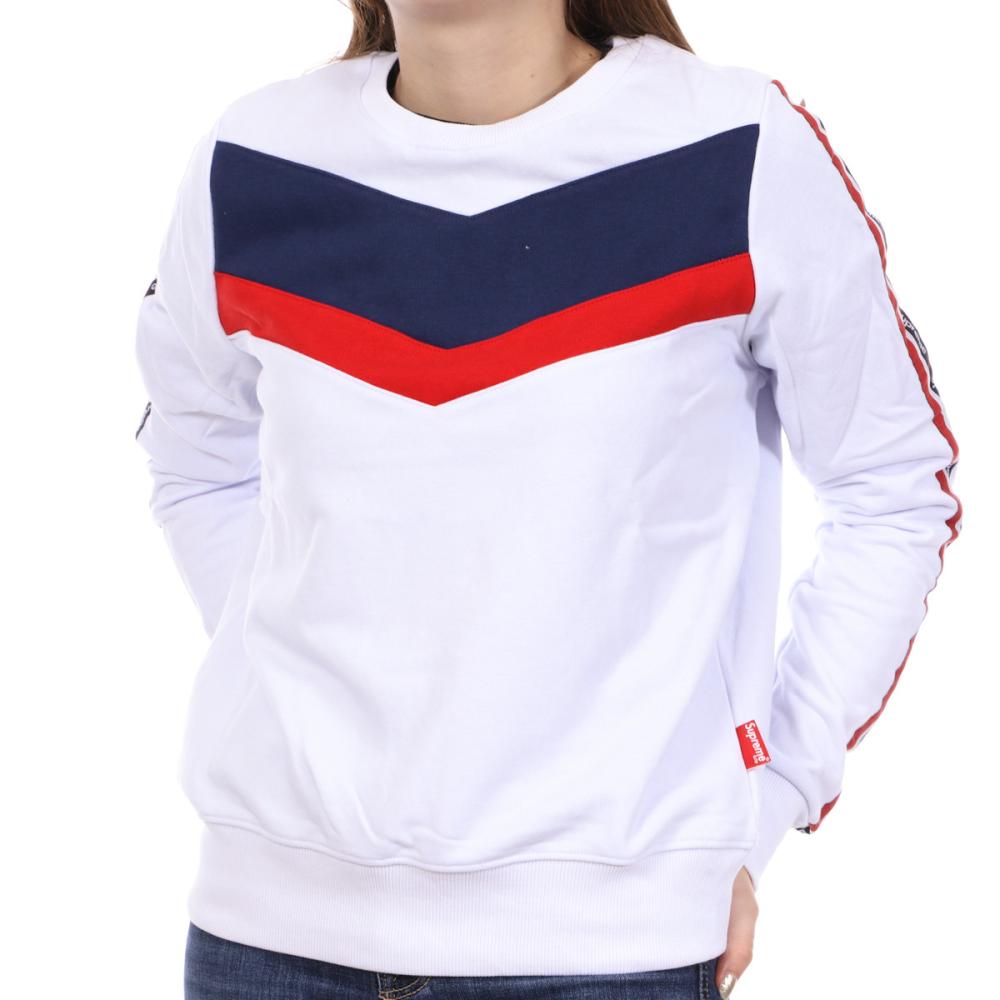 Sweat Blanc/Bleu/Rouge Femme Supreme Grip Active pas cher