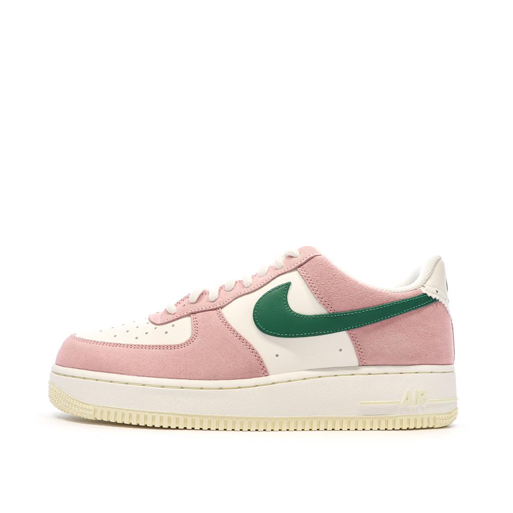 Baskets Roses/Vertes Homme Nike Air Force 1 pas cher