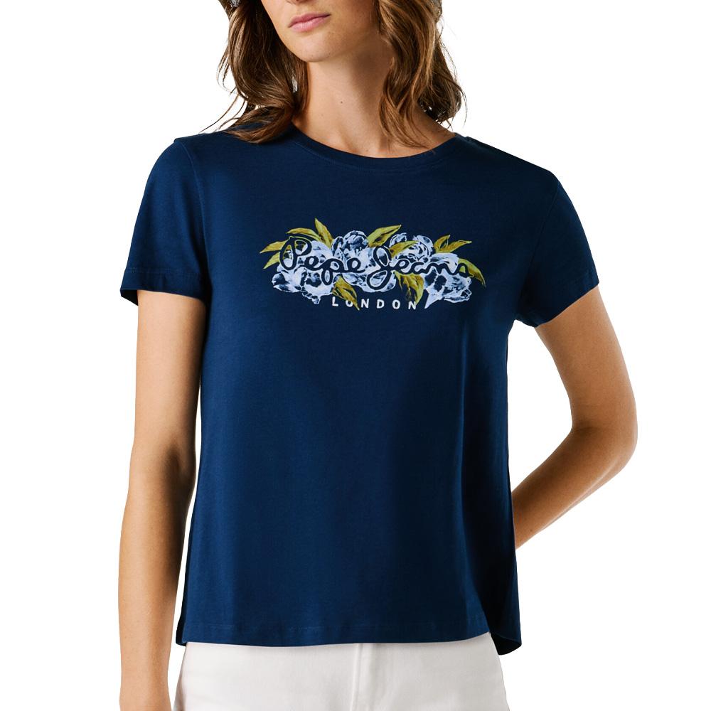 T-Shirt Marine Femme Pepe jeans Pjl L Nd pas cher