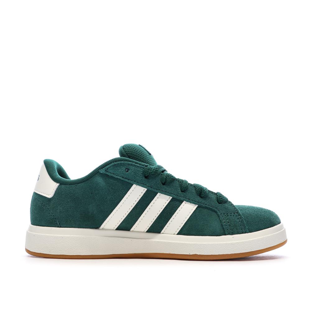 Baskets Vertes Garçon/Fille Adidas Grand Court 00s vue 2