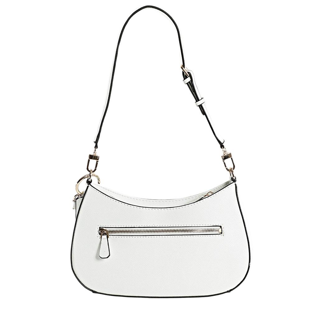 Sac à main Blanc Femme Guess Noelle Saffiano vue 2