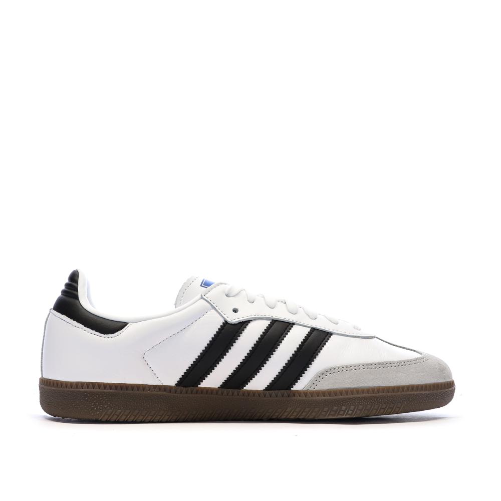 Weiß-schwarze Samba-Sneaker für Herren von Adidas Ansicht 2