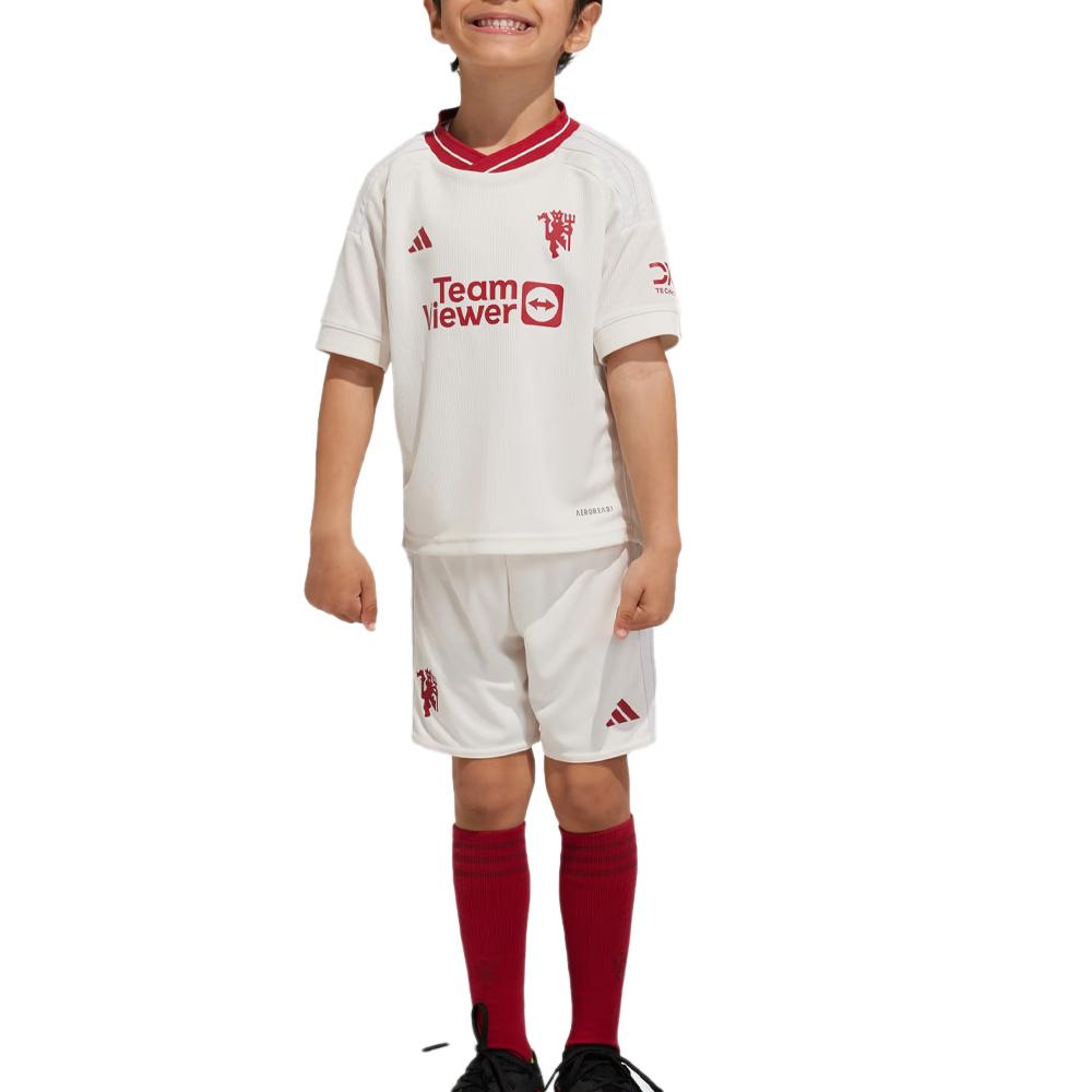 Manchester United Mini-Kit Junior Adidas 23/24 pas cher