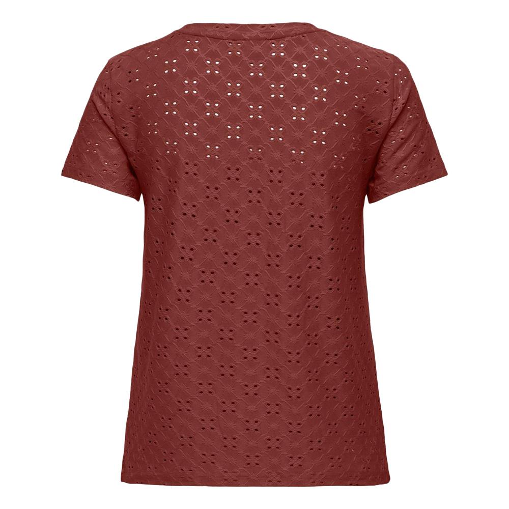 T-shirt Rouge Femme JDY Cathinka vue 2