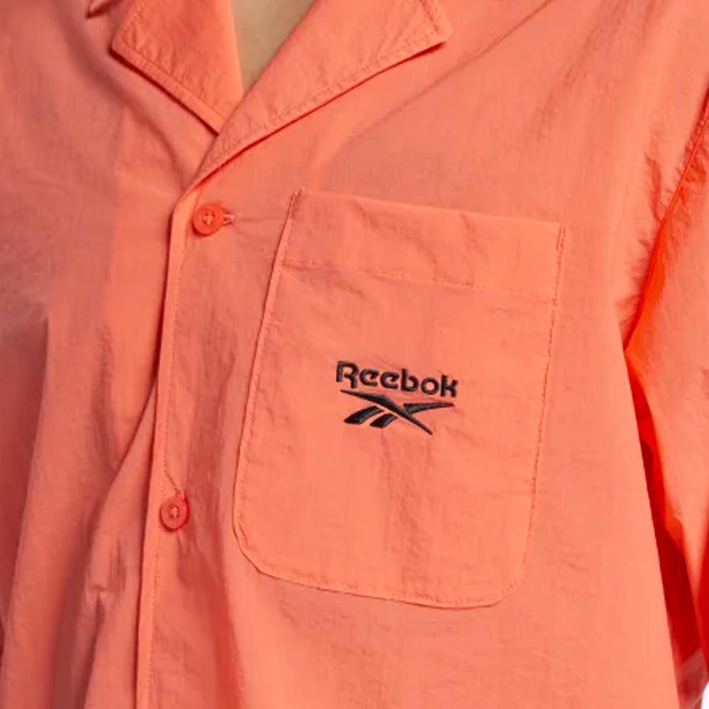 Chemise Orange Homme Reebok Summer Resort Shirt vue 3