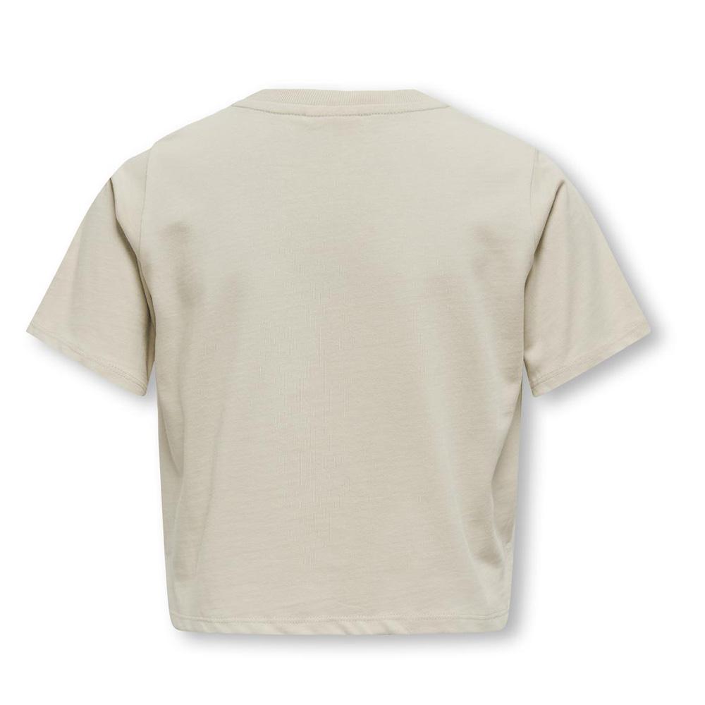 T-Shirt Beige Fille Kids ONLY Silvina vue 2