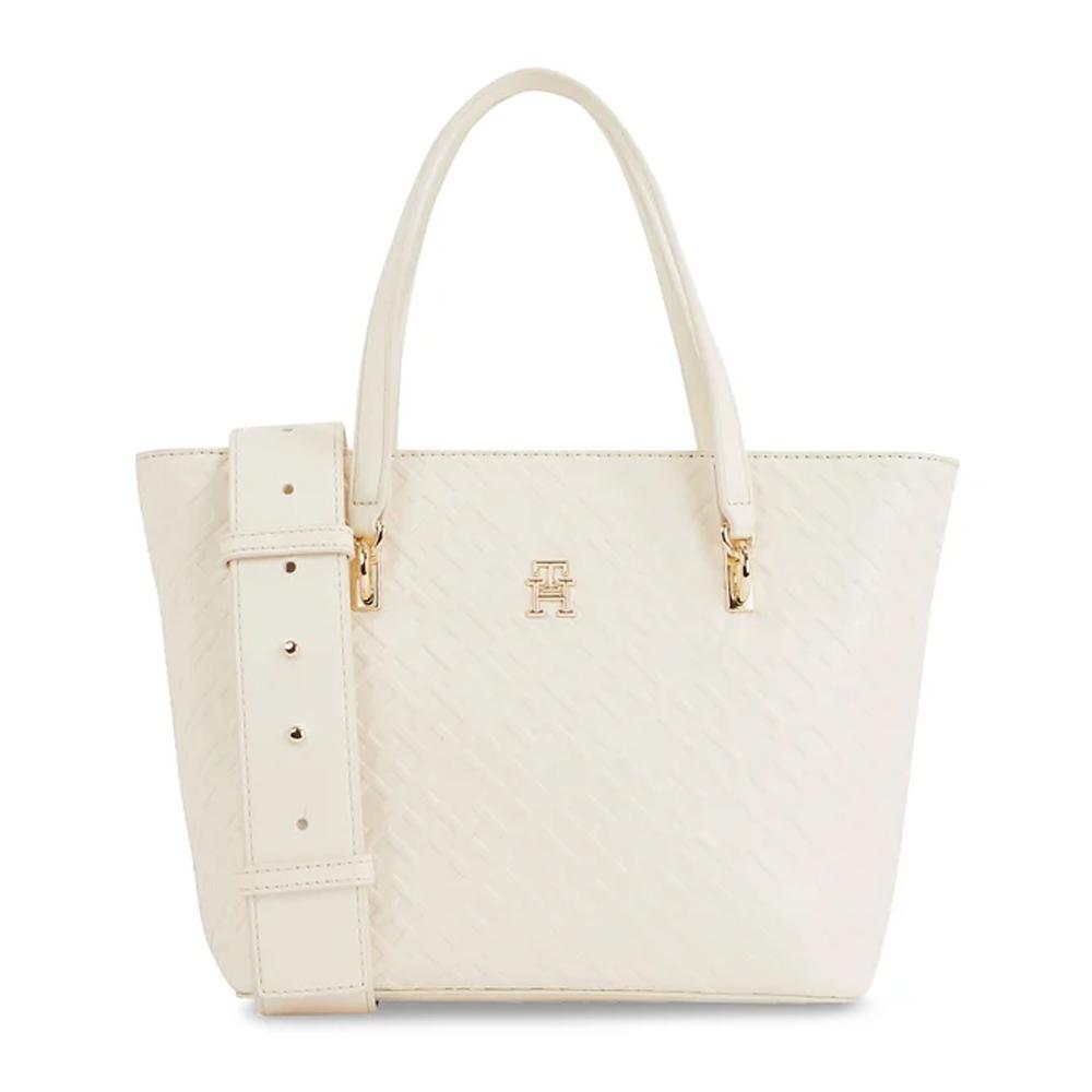 Sac a Main Ecru Femme Tommy Hilfiger AW0AW16002