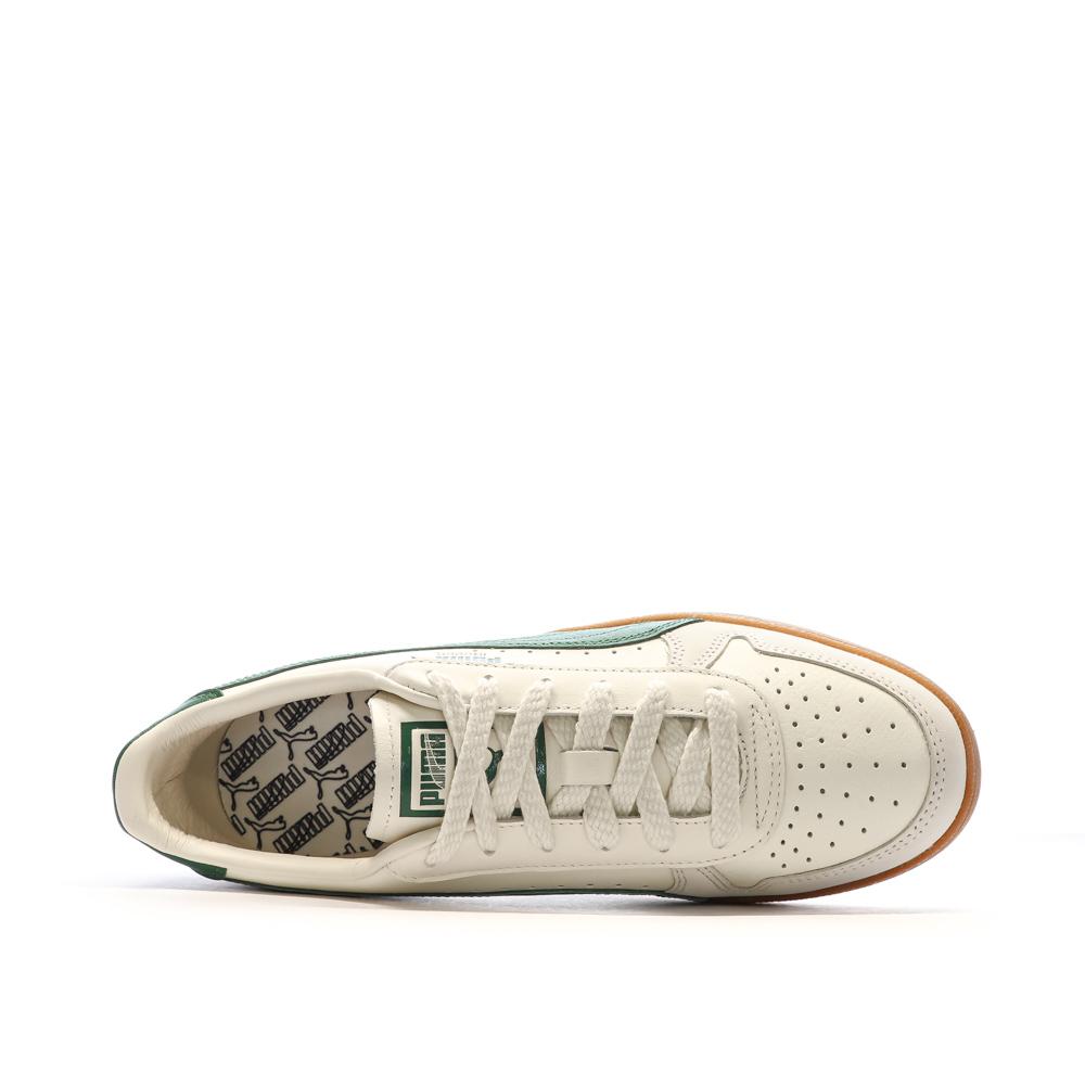 Baskets Beige/Vert Homme Puma Indoor vue 4