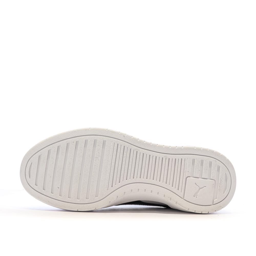 Baskets Blanches/Marron Garçon Puma Muted vue 5