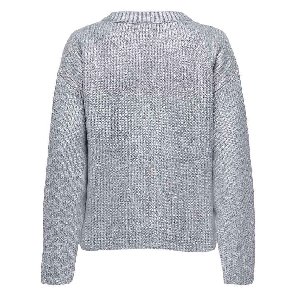 Pull Gris Femme JDY Claire vue 2