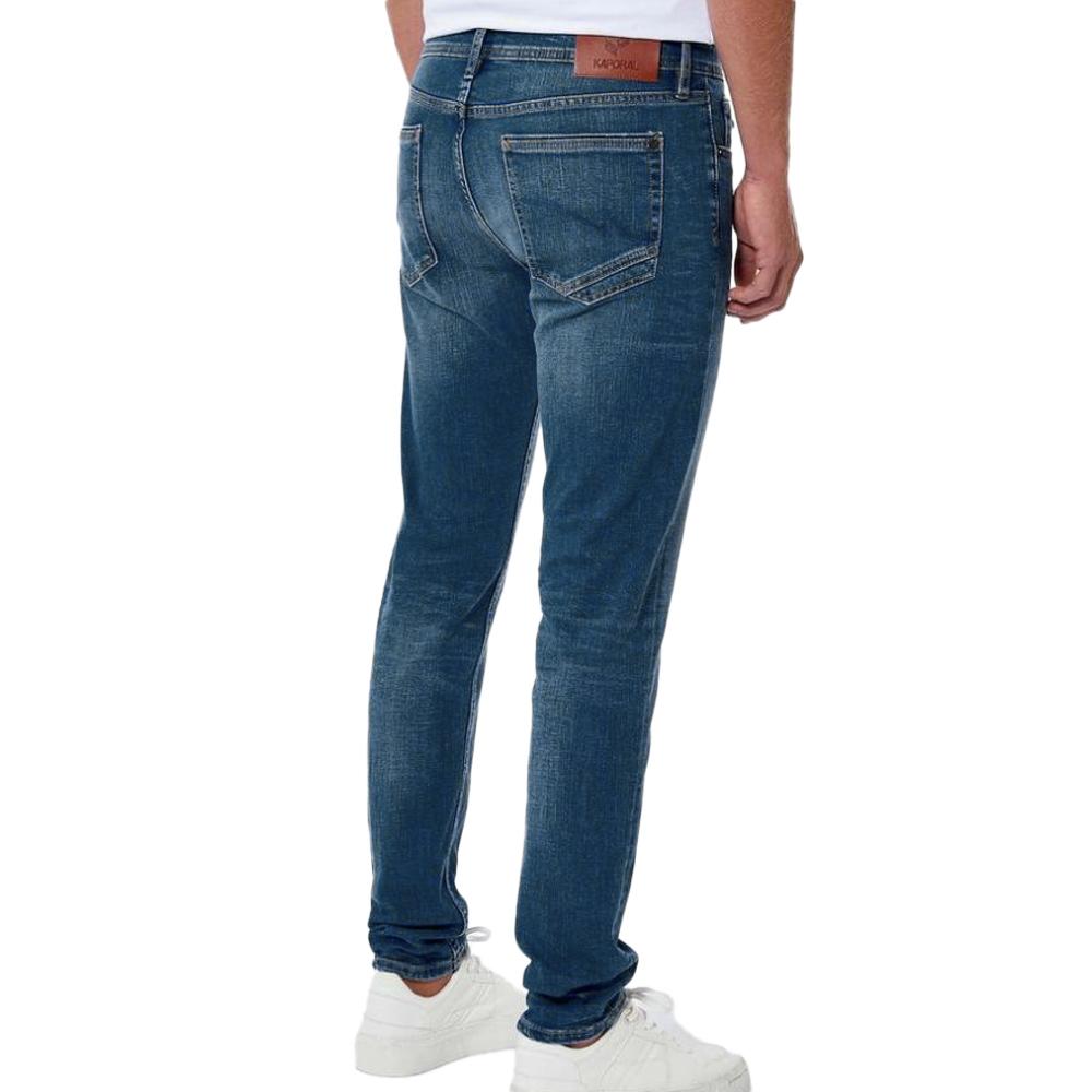 Jean Slim Bleu Moyen Homme Kaporal NINOX vue 2