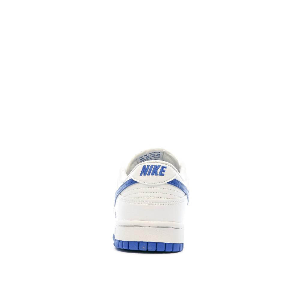 Baskets Blanc/Bleu Homme Nike Dunk Low Retro vue 3