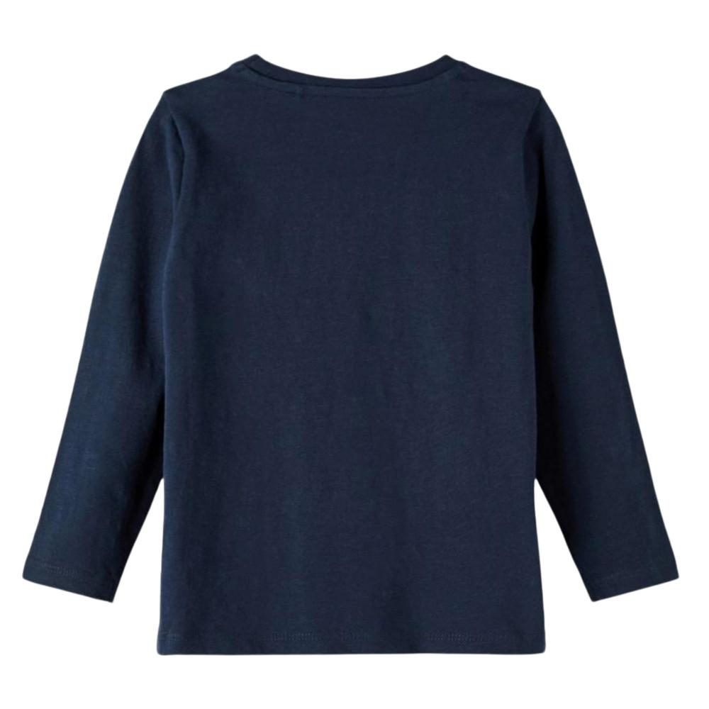 T-shirt manches longues Marine Garçon Name it Moluf vue 2