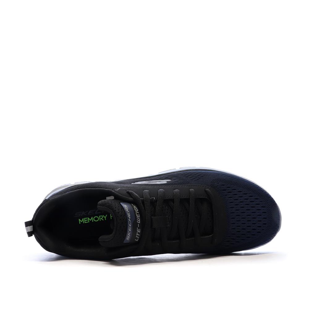 Baskets Noir/Marine Homme Skechers Track-Ripkent vue 4