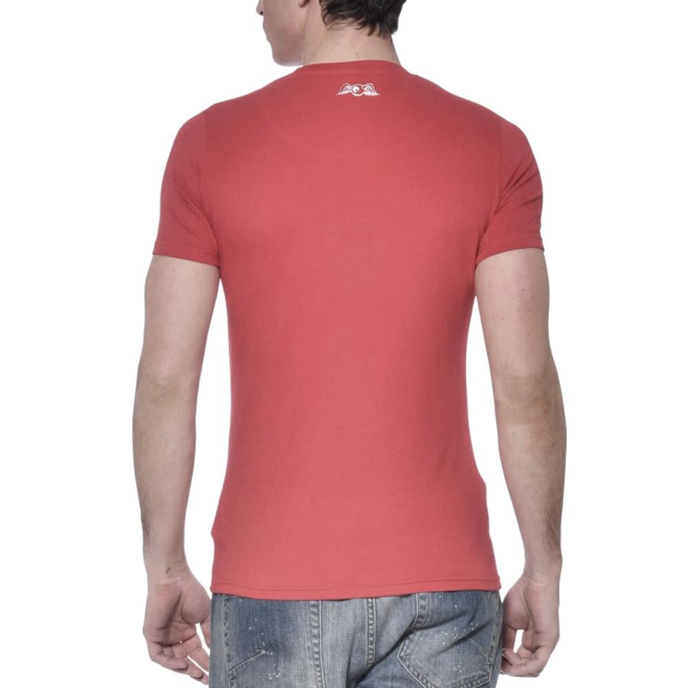 T-shirt Rouge Homme Von Dutch Life vue 2