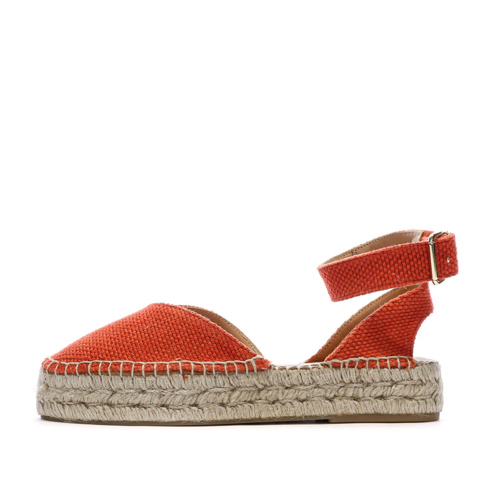Orangefarbene Damen-Sandalen Pare Gabia Daniela günstig