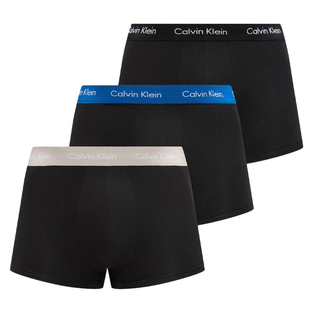 x3 Men’s Black/Blue Boxer Shorts Calvin Klein Jeans VXT Photo of the Espace des Marques %store% store - view of %key%