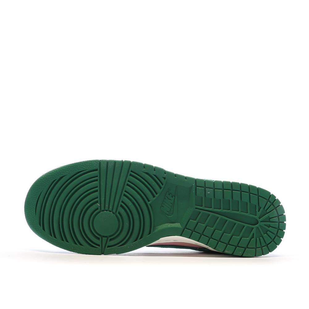 Baskets Roses/Vertes Homme Nike Dunk Low Retro vue 5