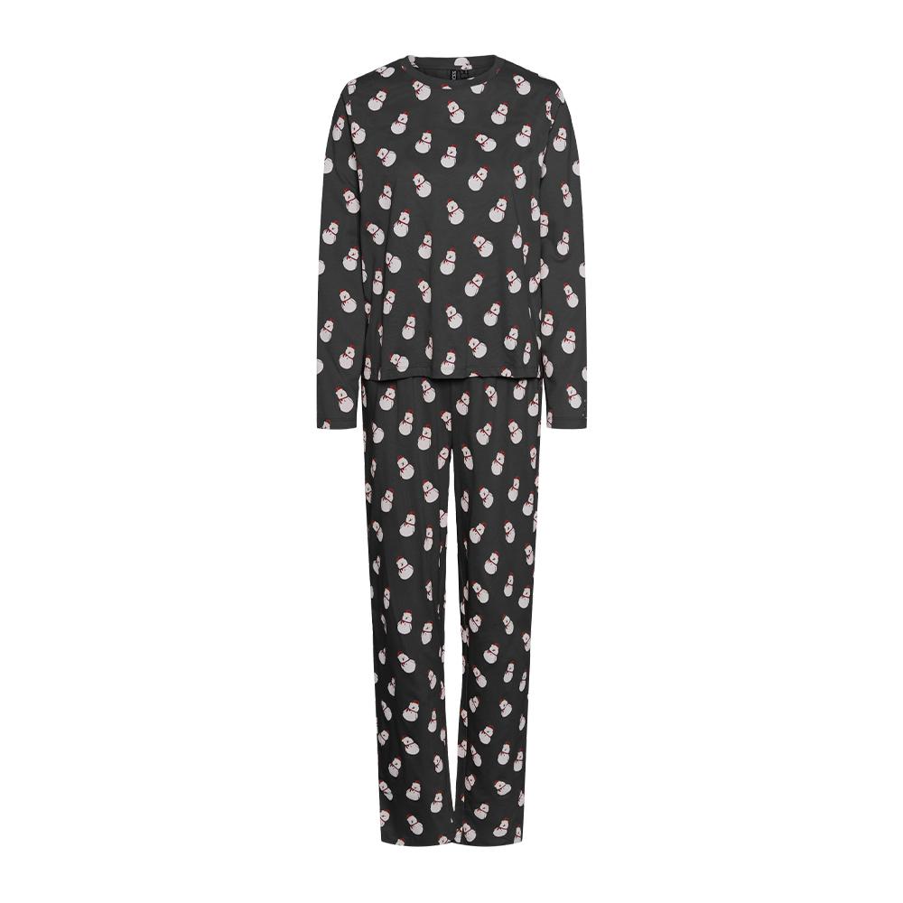 Pyjama Noir Femme Pieces Naya Xmas pas cher