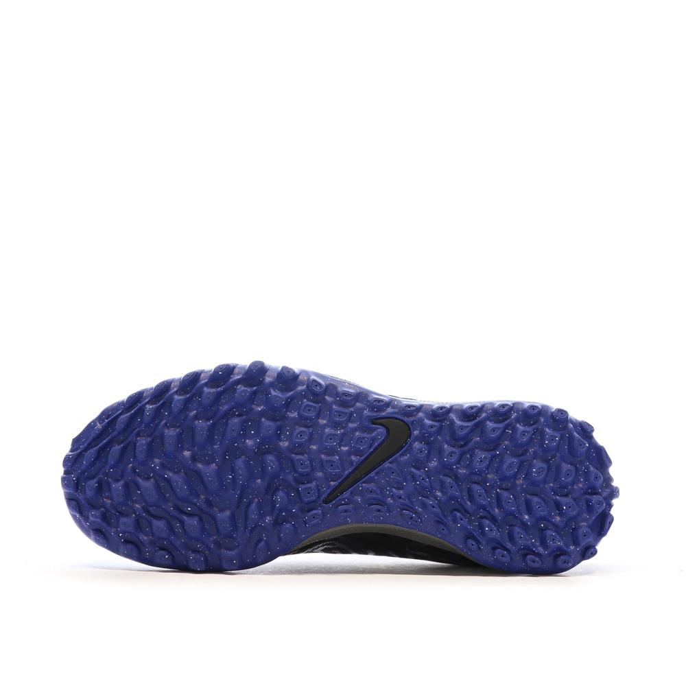 Chaussures de Foot Noir/Bleu Junior Nike Phantom GX Academy TF vue 5