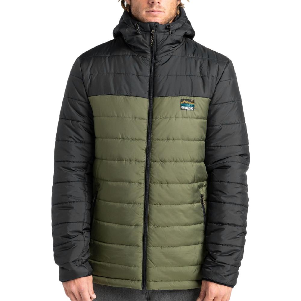 Doudoune Kaki Homme Billabong Surf Check pas cher