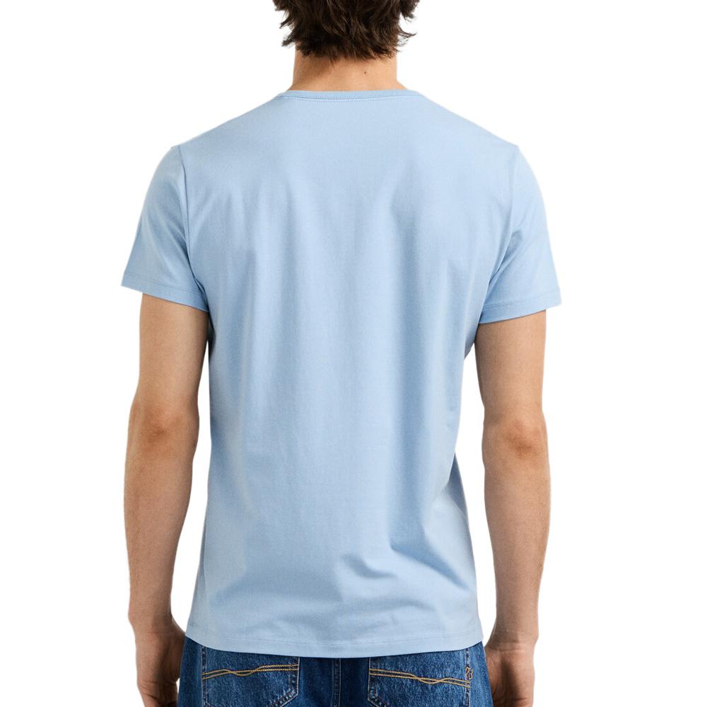 Camiseta azul claro real para hombre Pepe Jeans Original ver 2