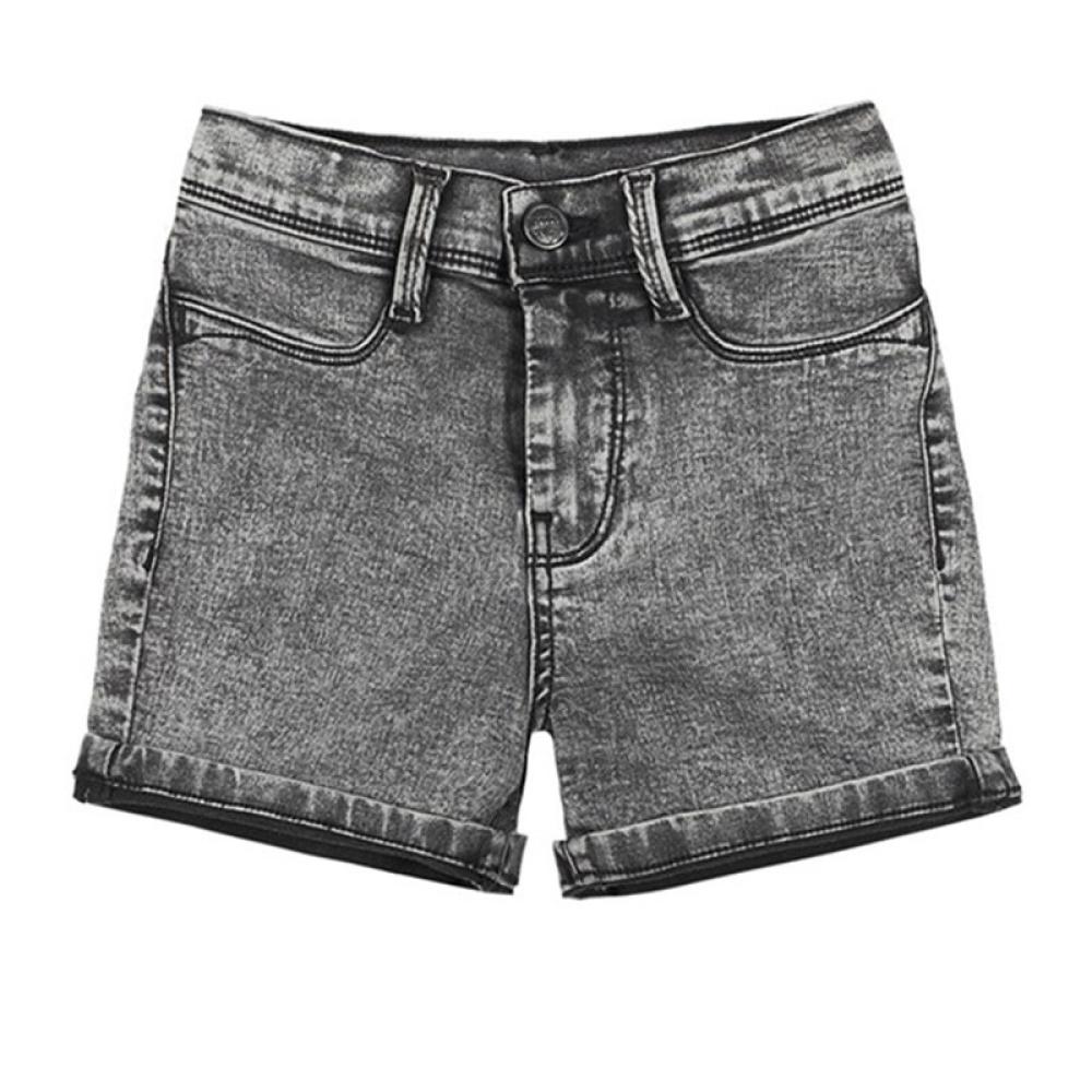 Short en Jean Gris Fille Teddy Smith pas cher