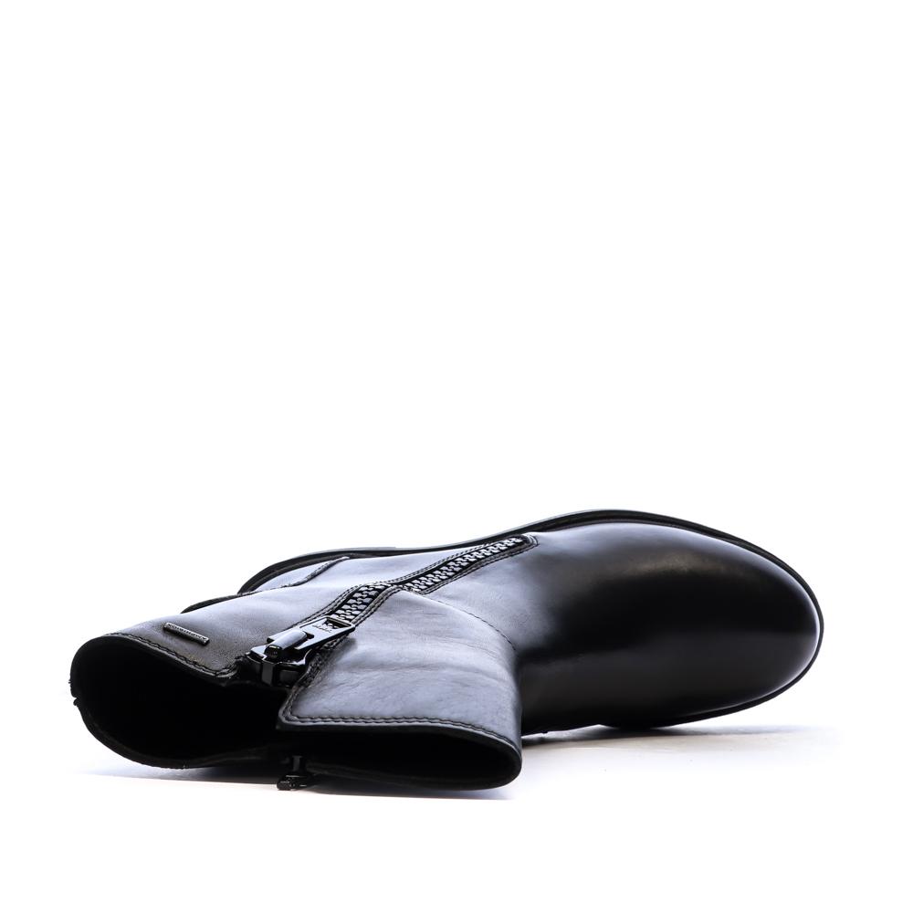 Bottines Noir Femme Geox Nevegal vue 4