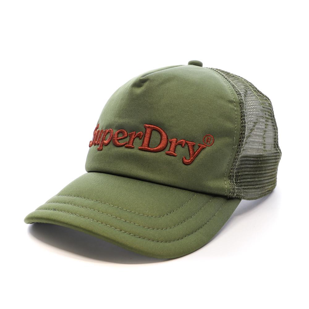 Casquette Kaki Homme Superdry Vintage Brand pas cher