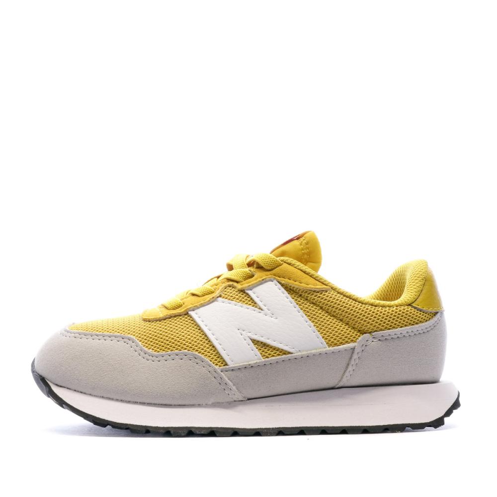 Baskets Jaune Garçon New Balance PH237 pas cher