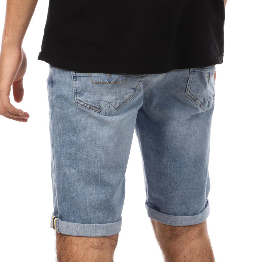 Short en Jean Bleu Homme RMS26 3603 vue 2