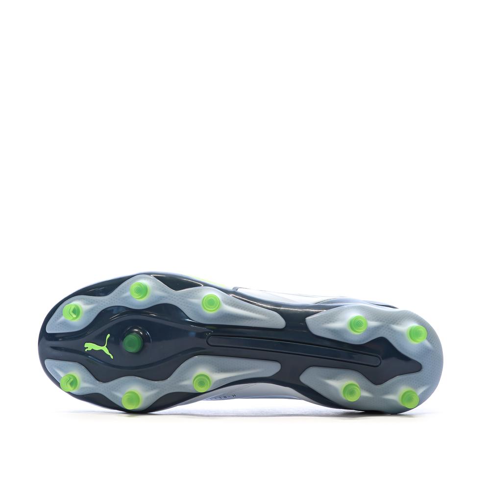 Chaussures de Foot Grises Homme Puma King Pro FG/AG vue 5