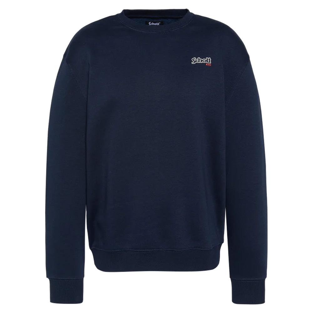 Sweat Marine Homme Schott Stan pas cher
