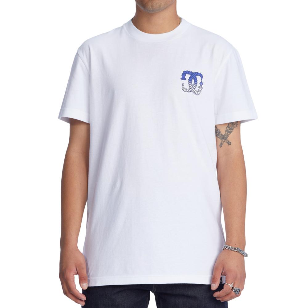 Camiseta blanca para hombre DC Shoes Star Screwed barato