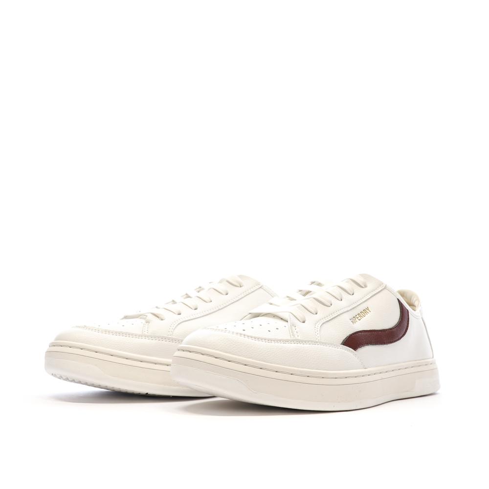 Baskets Blanches Homme Superdry Lux Low Trainer vue 6