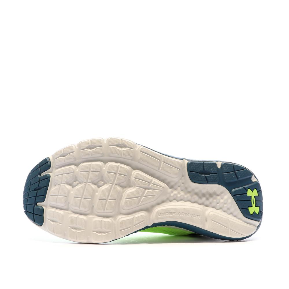 Chaussures de Running Jaune Fluo Femme Under Armour Charged Rogue 3 vue 5
