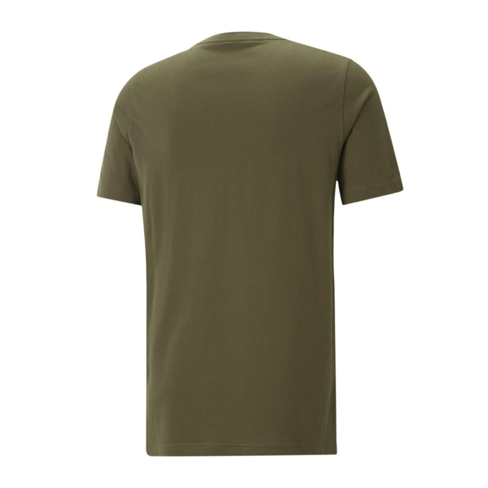 T-shirt Kaki Homme Puma Graphics vue 2
