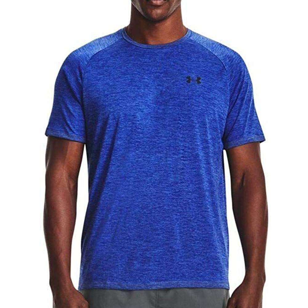 T-shirt Bleu Roi Homme Under Armour Novelty pas cher