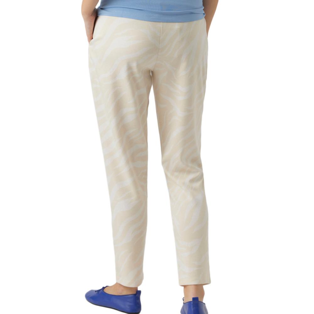 Pantalon Beige Femme Mamalicious Lyates vue 2