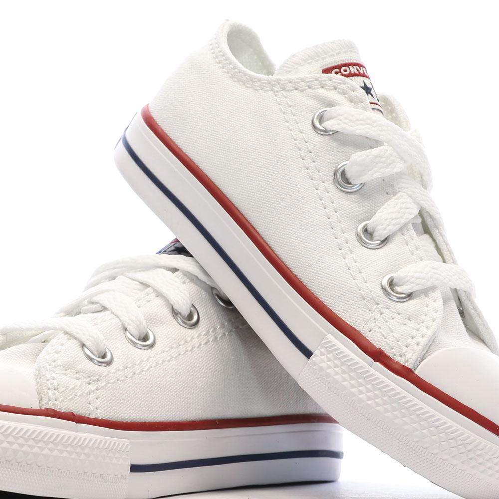 Baskets Blanches Garçon/Fille Converse Chuck Taylor All Star Seasonal vue 7