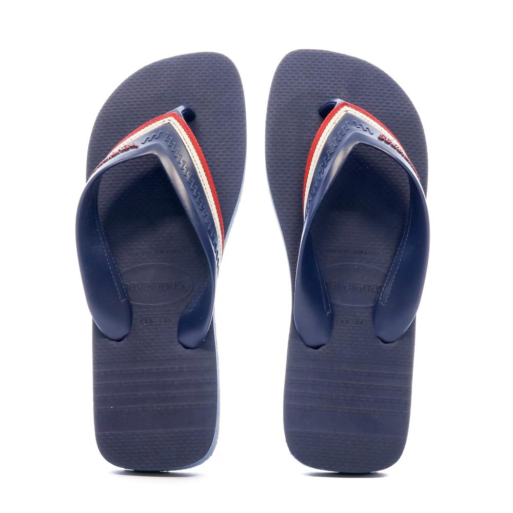 Tongs Bleu Homme Havaianas Hybrid Free vue 3