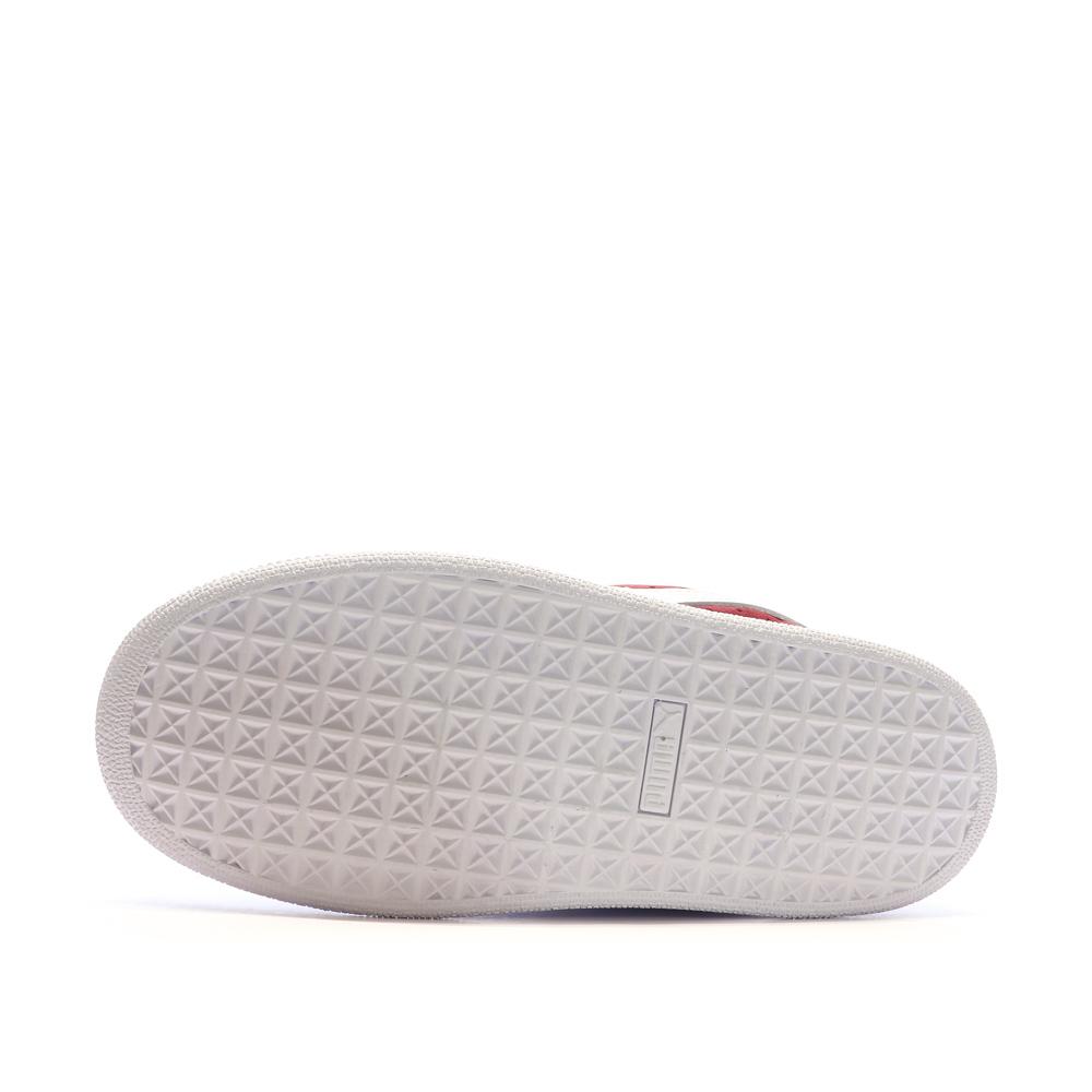 Baskets Rouges Femme Puma Suede XL vue 5